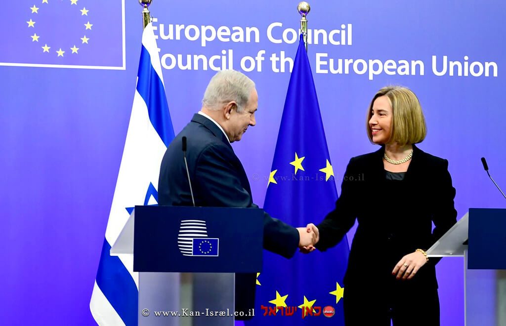 מר נתניהו במפגש עם הגב' מוגריני | "הפלסטינים שוללים עצם זכותה של ישראל להתקיים כמדינה יהודית" | צילום לע"מ מר נתניהו במפגש עם הגב' מוגריני | "הפלסטינים שוללים עצם זכותה של ישראל להתקיים כמדינה יהודית" | צילום לע"מ